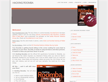Tablet Screenshot of hackingroomba.com